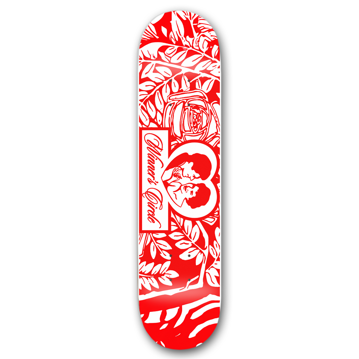 Love Roses Skateboard Deck